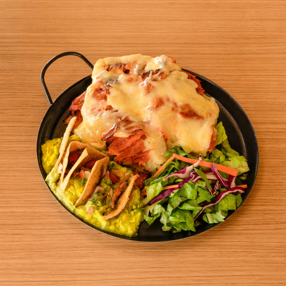 Papa rellena de pastor